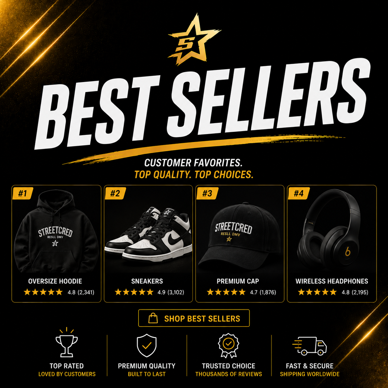 ⭐ Best Sellers