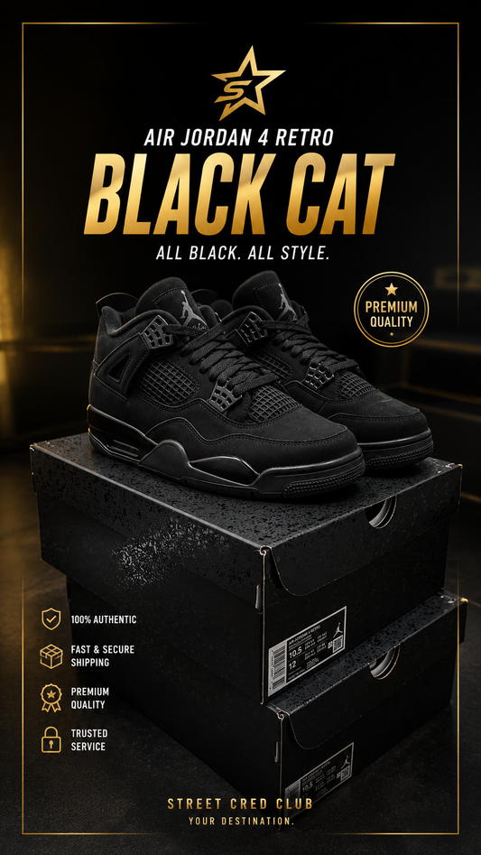 Air Jordan 4 Retro Black Cat
